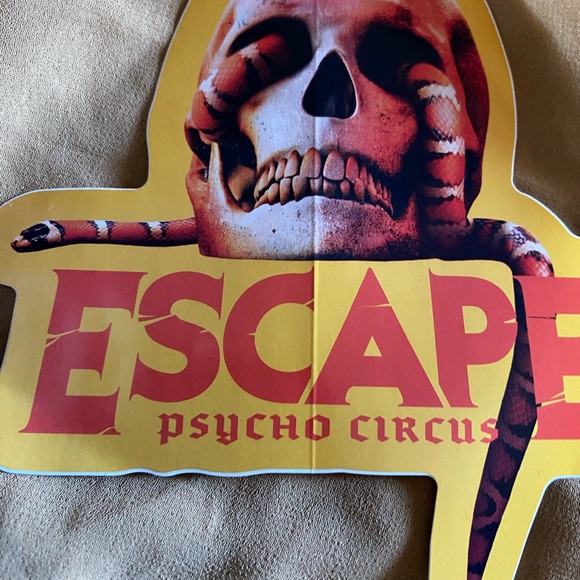 Escape Psycho Circus Festival laptop car decal sticker *NEW* - Picture 3 of 3